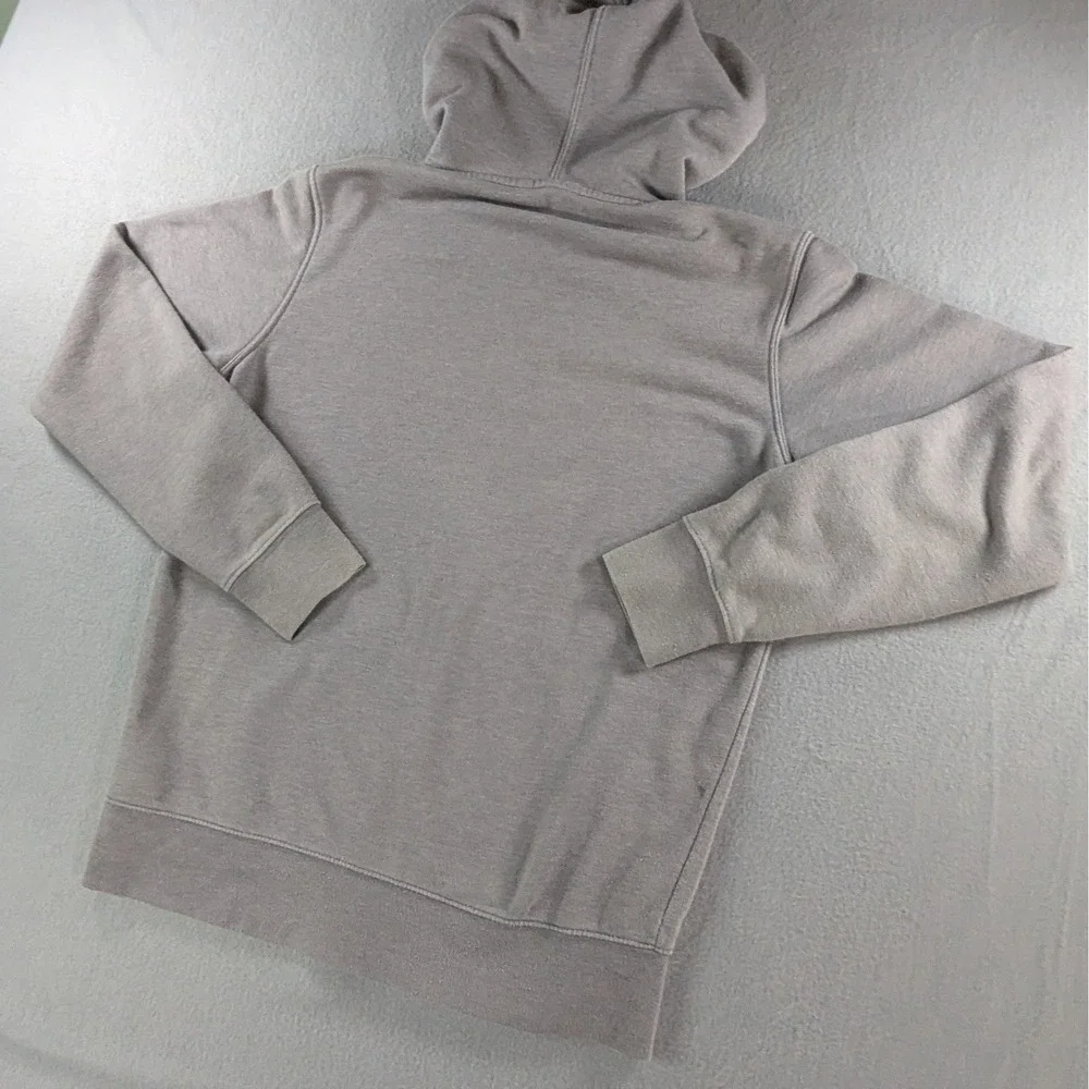 The North‎ Face Mens Half Dome Full Zip Hoodie Size M Gray White Logo